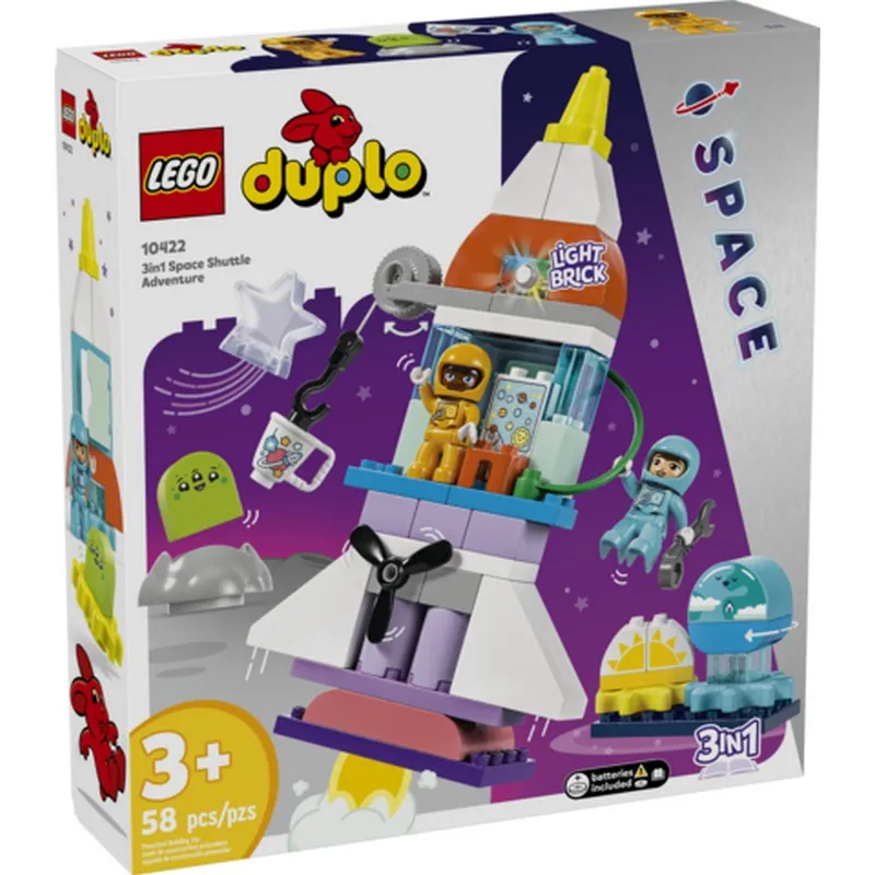 10422 LEGO® DUPLO® Town 3in1 Space Shuttle Adventure