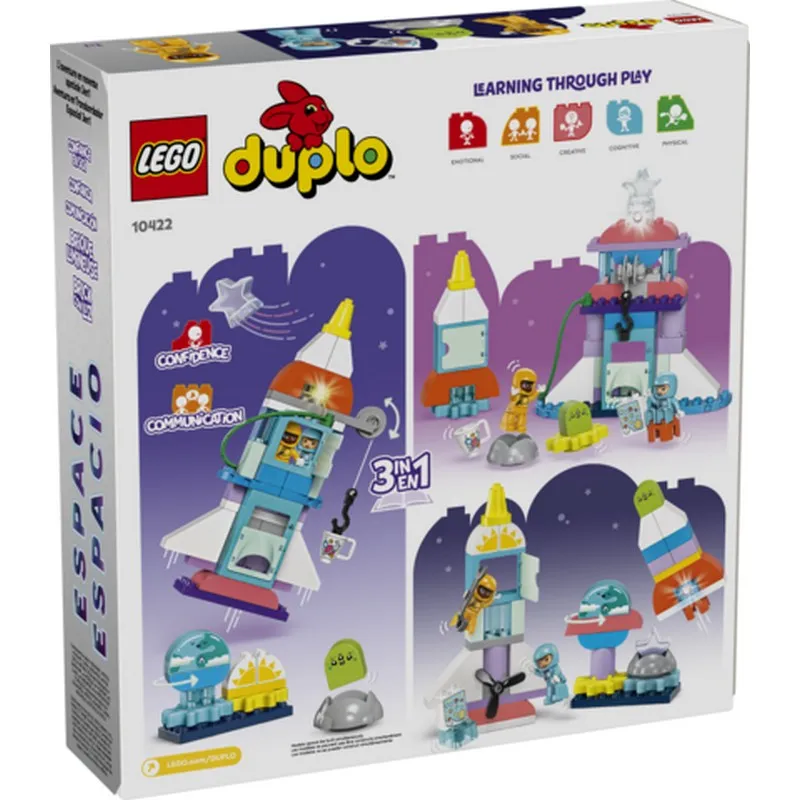 10422 LEGO® DUPLO® Town 3in1 Space Shuttle Adventure
