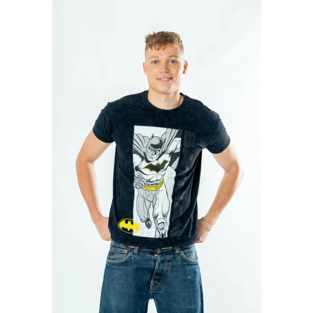 Batman Comic Acid Wash T-Shirt DC Adult