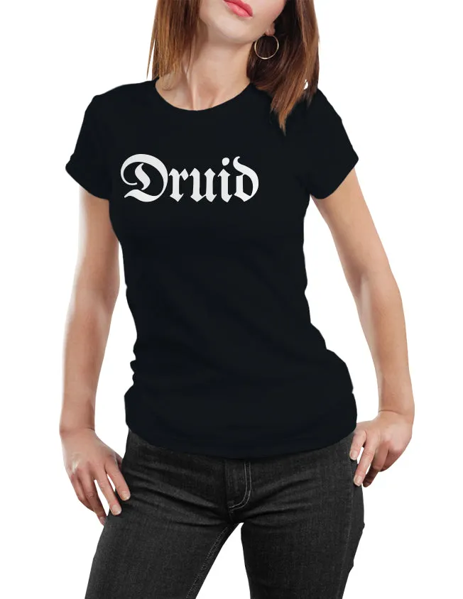 Druid RPG Fantasy Class Large Title Unisex T-Shirt
