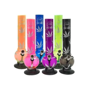 Half Baked - 25cm "Skanky Dank" Acrylic Waterpipe Bong