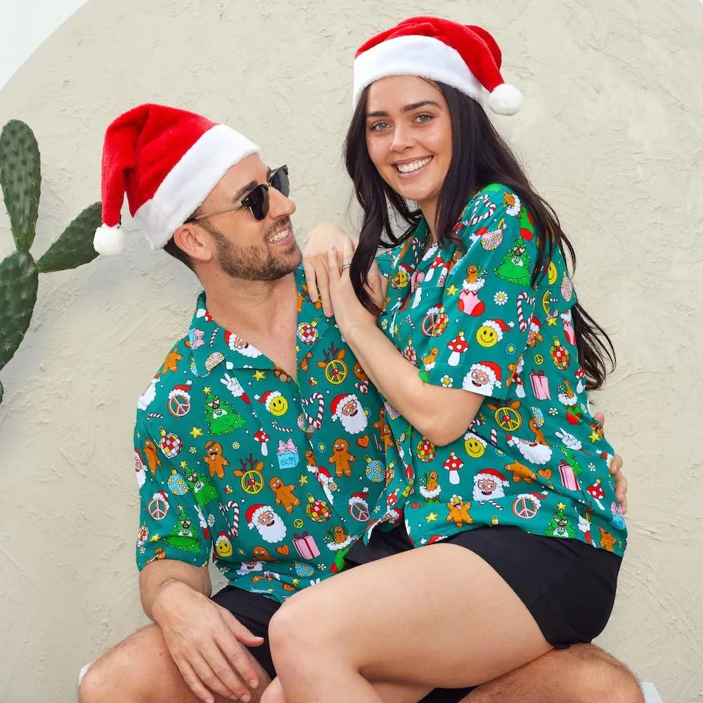 Holidaze - Mens & Womens Christmas Shirts - Matching Couples Set