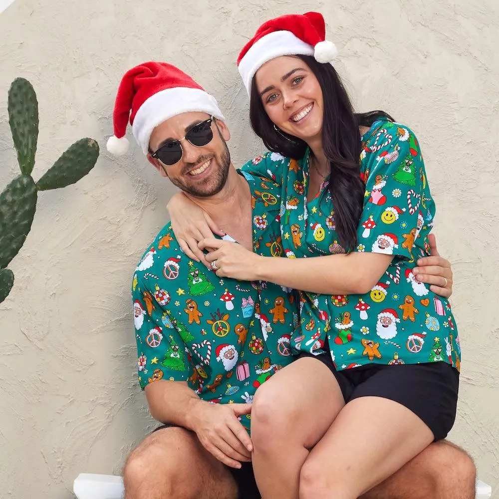Holidaze - Mens & Womens Christmas Shirts - Matching Couples Set