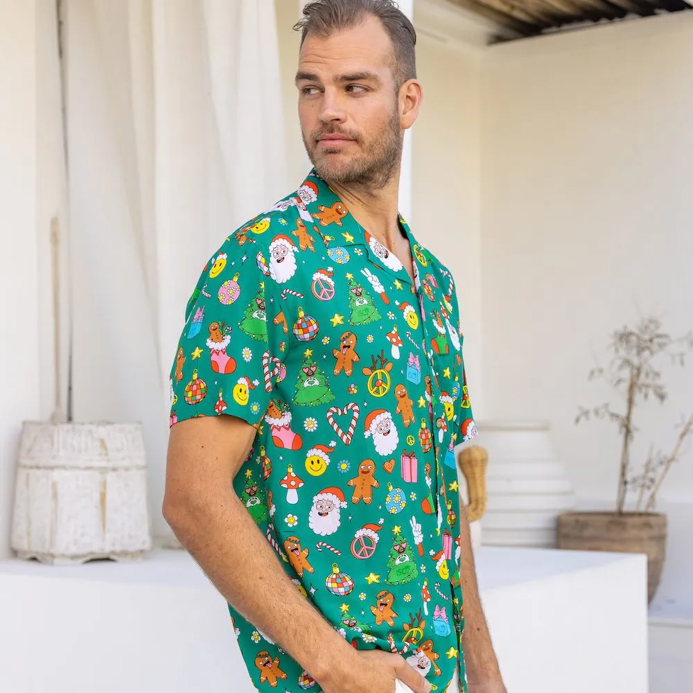 Holidaze - Mens & Womens Christmas Shirts - Matching Couples Set