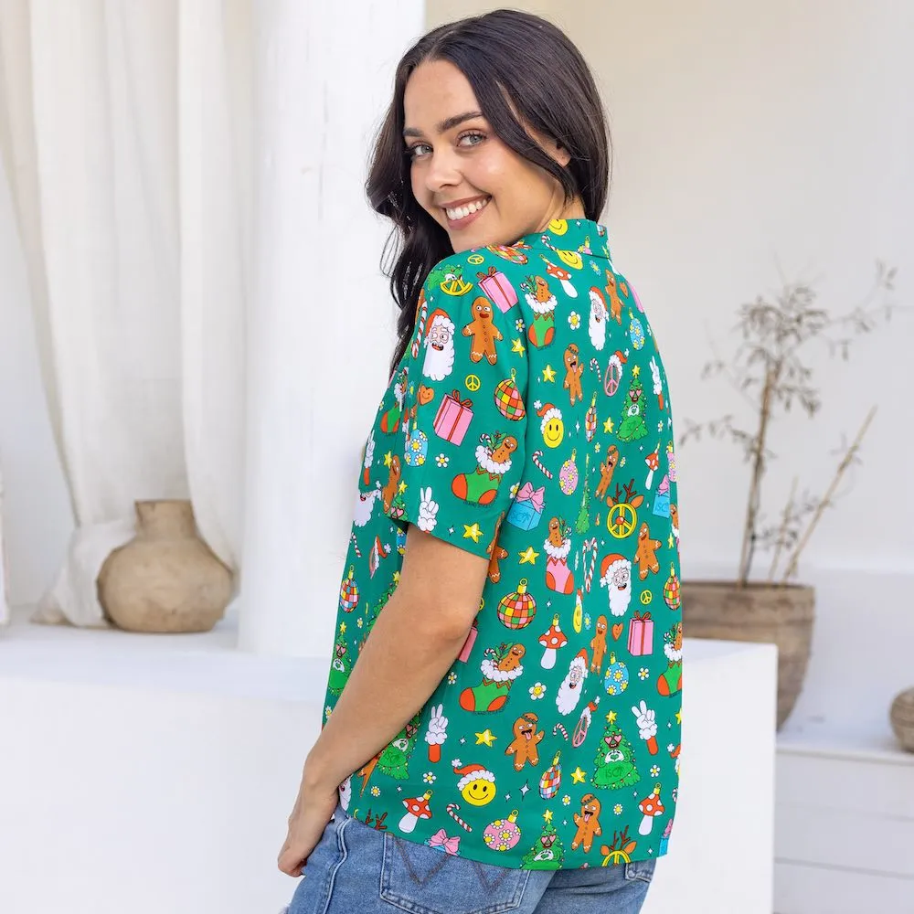 Holidaze - Mens & Womens Christmas Shirts - Matching Couples Set