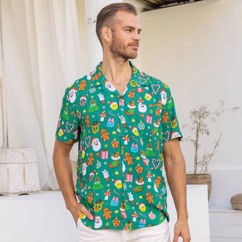 Holidaze - Mens & Womens Christmas Shirts - Matching Couples Set