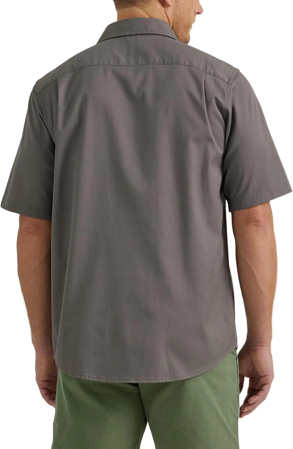 Wrangler Authentics Men's Short Sleeve Classic Woven Shirt